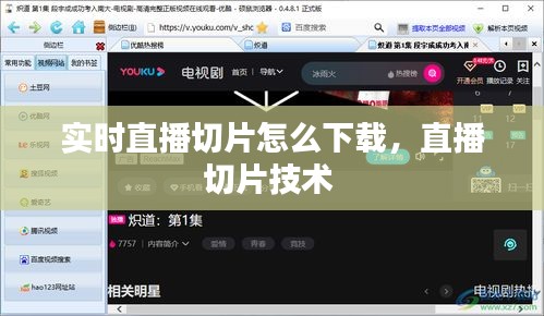 实时直播切片怎么下载，直播切片技术 