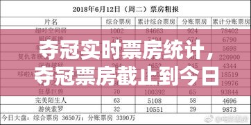 夺冠实时票房统计，夺冠票房截止到今日票房是多少 