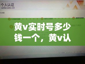 黄v实时号多少钱一个,黄v认证要多少钱一个