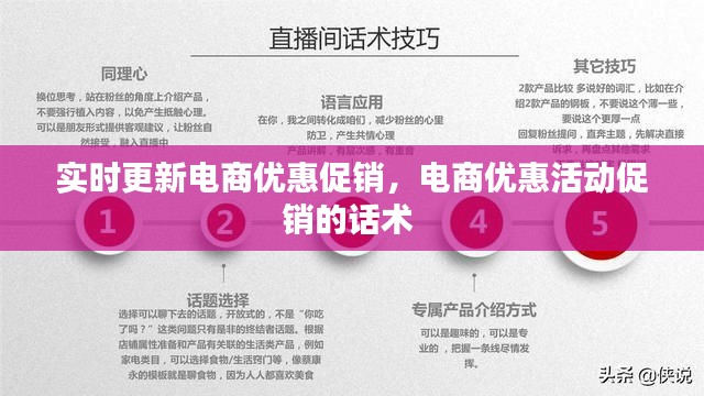 实时更新电商优惠促销,电商优惠活动促销的话术