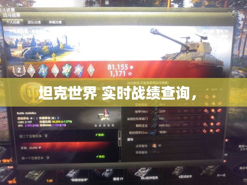 坦克世界 实时战绩查询， 