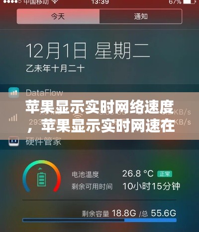 苹果显示实时网络速度，苹果显示实时网速在哪 