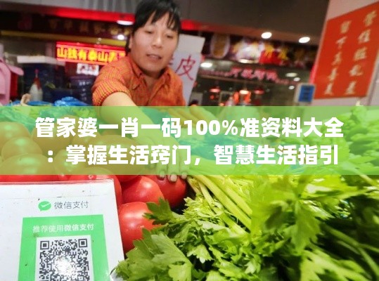 管家婆一肖一码100%准资料大全：掌握生活窍门，智慧生活指引