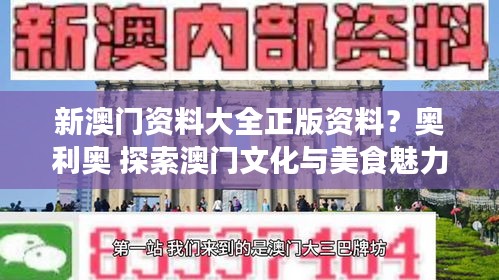 新澳门资料大全正版资料？奥利奥 探索澳门文化与美食魅力