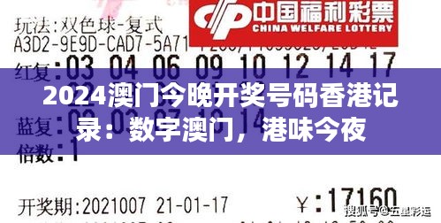 2024澳门今晚开奖号码香港记录：数字澳门，港味今夜