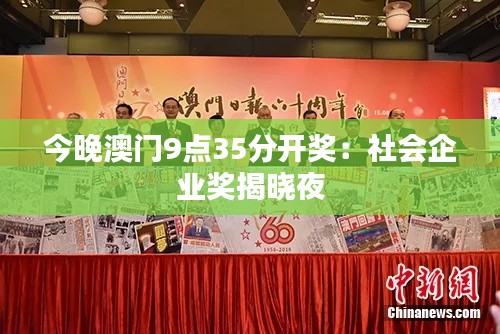 今晚澳门9点35分开奖：社会企业奖揭晓夜