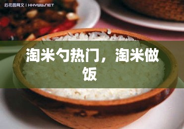 淘米勺热门,淘米做饭