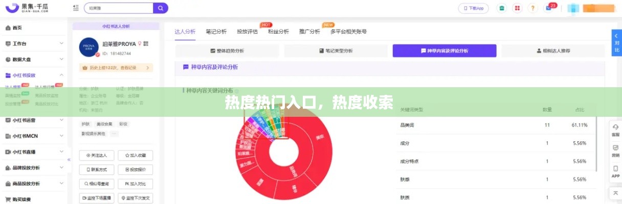 热度热门入口，热度收索 