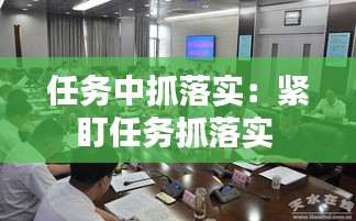 任务中抓落实：紧盯任务抓落实 