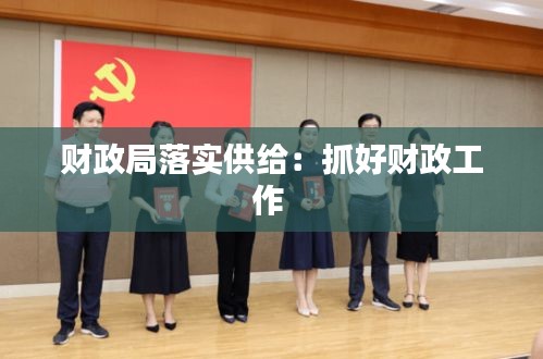 财政局落实供给：抓好财政工作 
