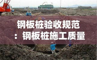 钢板桩验收规范：钢板桩施工质量要求 