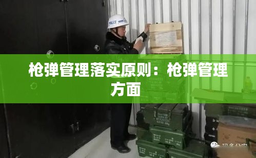 枪弹管理落实原则：枪弹管理方面 