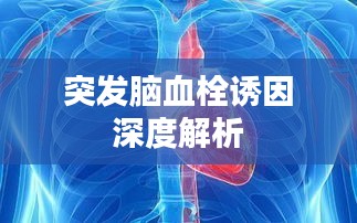 突发脑血栓诱因深度解析