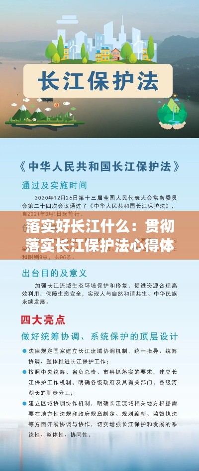 落实好长江什么：贯彻落实长江保护法心得体会 