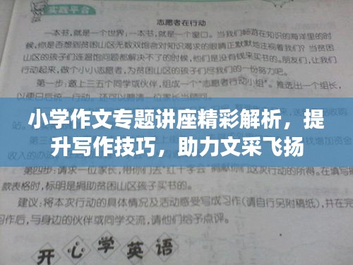 小学作文专题讲座精彩解析,提升写作技巧,助力文采飞扬