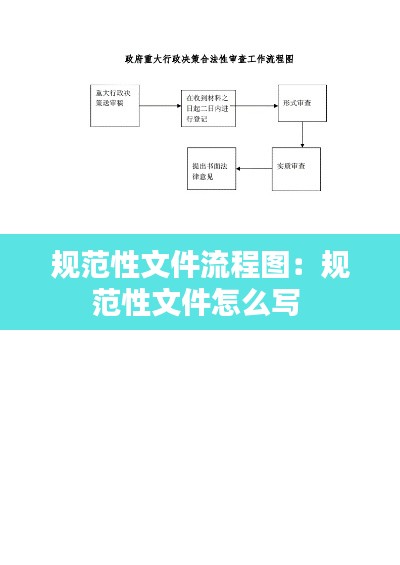 规范性文件流程图：规范性文件怎么写 