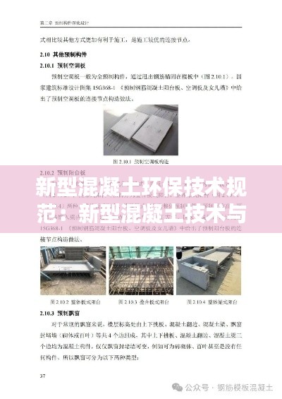 新型混凝土环保技术规范：新型混凝土技术与施工工艺 