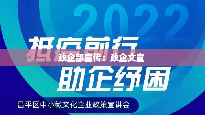 政企部宣传：政企文宣 