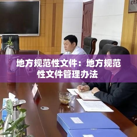 地方规范性文件：地方规范性文件管理办法 