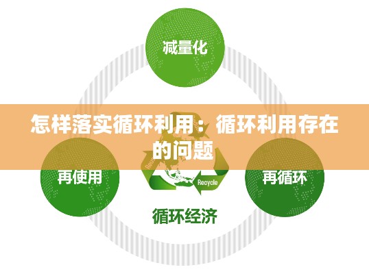 怎样落实循环利用：循环利用存在的问题 