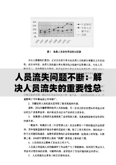 人员流失问题不断：解决人员流失的重要性总结 