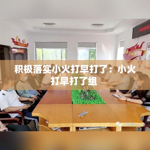 积极落实小火打早打了：小火打早打了组 