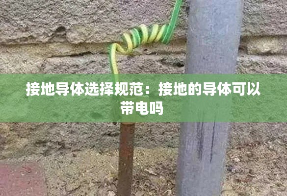 接地导体选择规范：接地的导体可以带电吗 