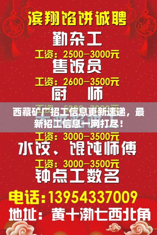西藏矿厂招工信息更新速递，最新招工信息一网打尽！