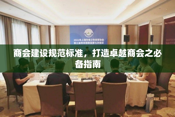 商会建设规范标准,打造卓越商会之必备指南
