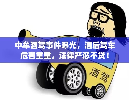 中牟酒驾事件曝光，酒后驾车危害重重，法律严惩不贷！