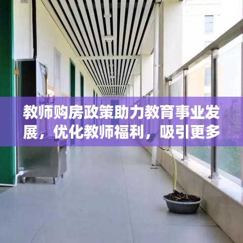 教师购房政策助力教育事业发展，优化教师福利，吸引更多优秀人才从教