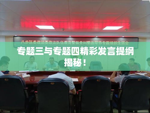 专题三与专题四精彩发言提纲揭秘！
