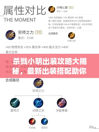 杀戮小明出装攻略大揭秘，最新出装搭配助你轻松上分！