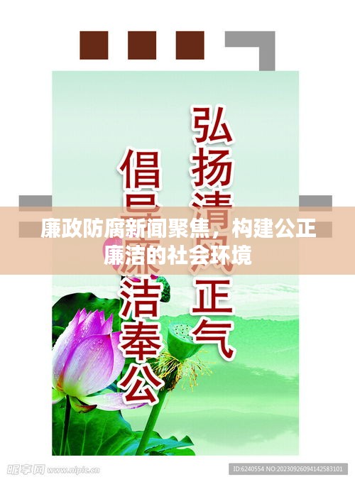 廉政防腐新闻聚焦，构建公正廉洁的社会环境