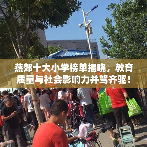 燕郊十大小学榜单揭晓,教育质量与社会影响力并驾齐驱!