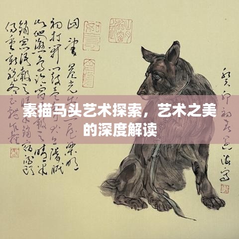 素描马头艺术探索，艺术之美的深度解读