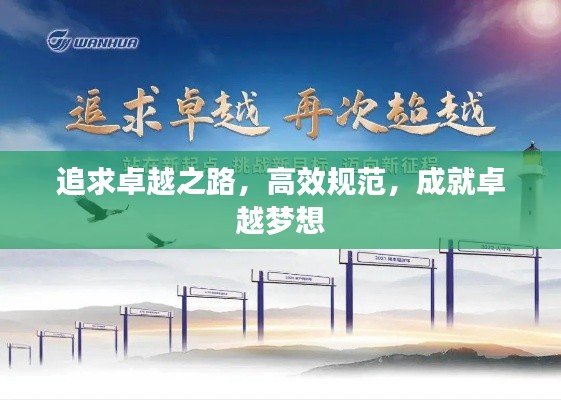 追求卓越之路，高效规范，成就卓越梦想