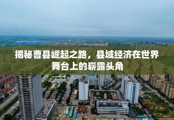 揭秘曹县崛起之路，县域经济在世界舞台上的崭露头角