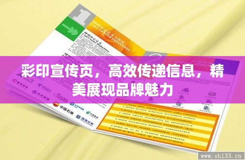 彩印宣传页，高效传递信息，精美展现品牌魅力