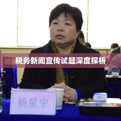 税务新闻宣传试题深度探析
