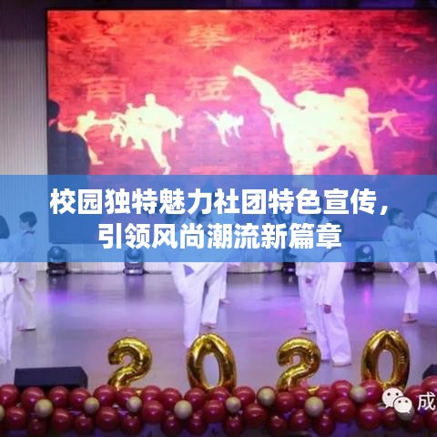 校园独特魅力社团特色宣传,引领风尚潮流新篇章